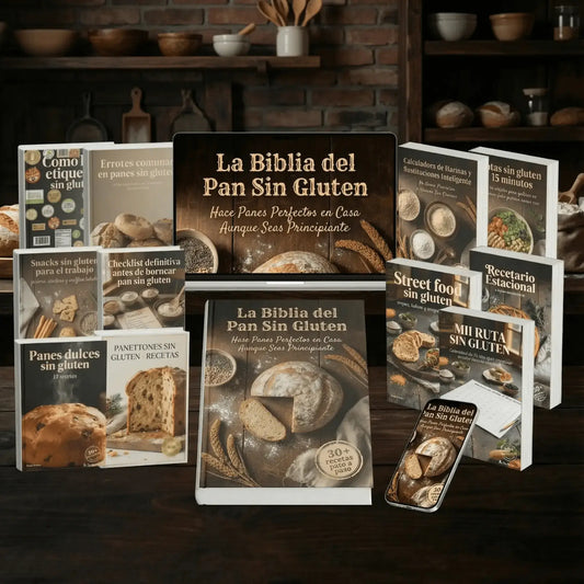 La biblia del pan sin gluten +11 bonos